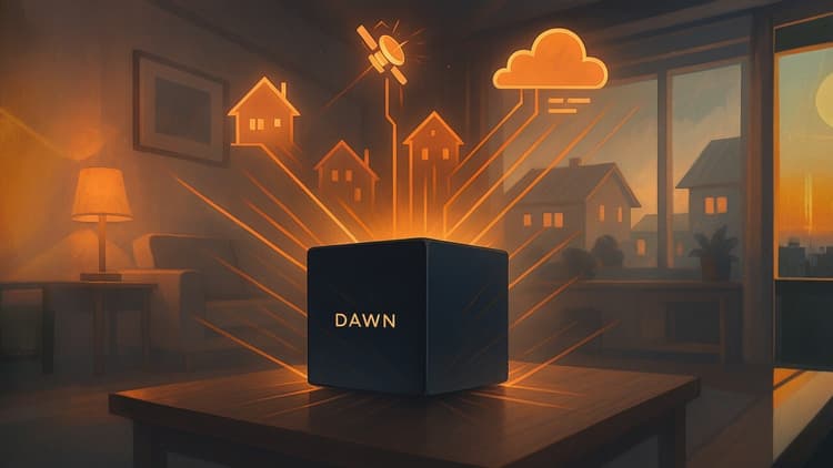 DAWN Internet - Decentralized Wireless Broadband Network